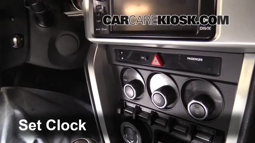 2013 Subaru BRZ Limited 2.0L 4 Cyl. Reloj